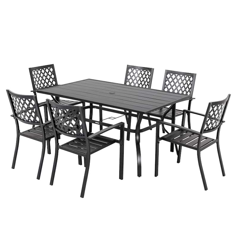 Nuu Garden Outdoor 7-Piece Dining Set