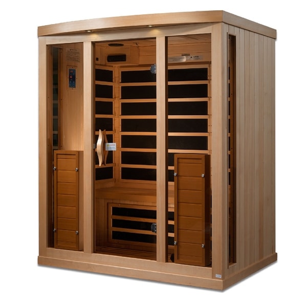 3 Person Reserve Edition Near Zero EMF Infrared Sauna GDI-8030-01