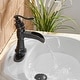 preview thumbnail 18 of 36, Vibrantbath Waterfall Bathroom Sink Faucets Deck Mount Lavatory