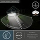 preview thumbnail 2 of 10, Milton Matte Black Motion Sensor Dusk to Dawn Outdoor Wall Light Transitional Clear Glass - 6-in W x 14-in H x 7-in D