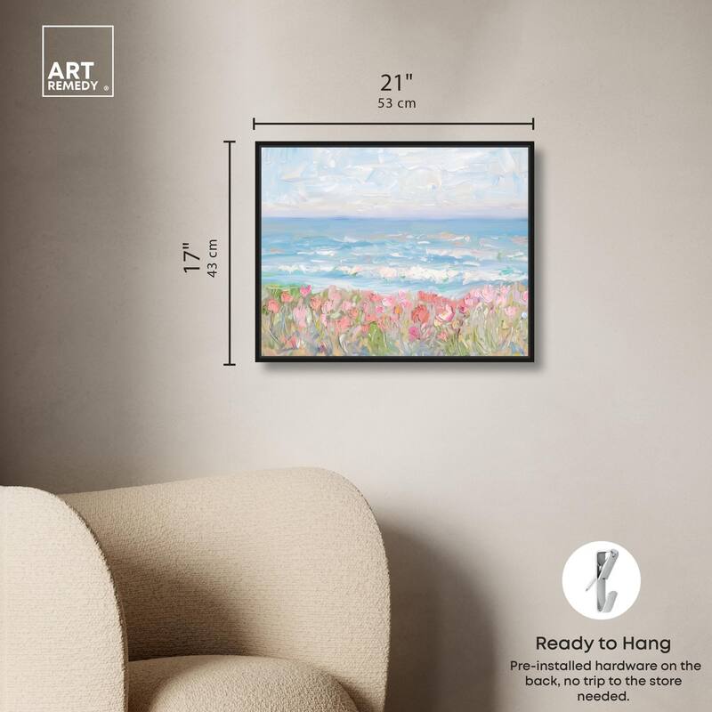 Waves of Peace Canvas by Art Remedy