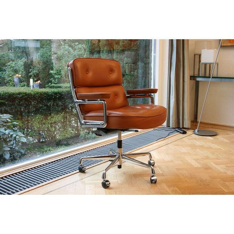 Modern Tan Lobby Office Chair