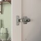 preview thumbnail 6 of 17, 70.9"H Combo Chest Dresser Storage Cabinet with Glass Door White
