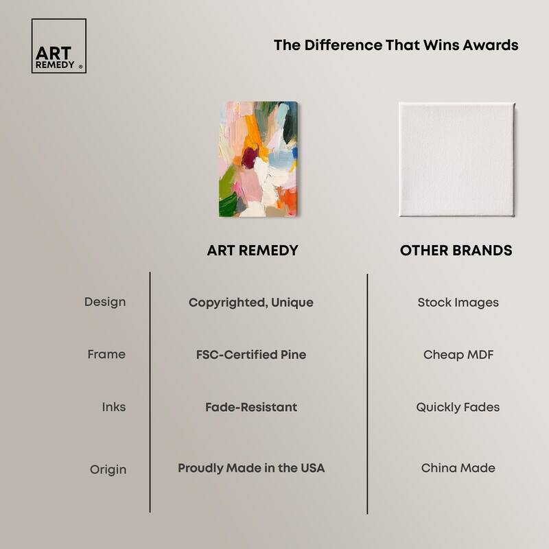 Chromatic Surge IV Canvas by Art Remedy, Gallery Wrapped