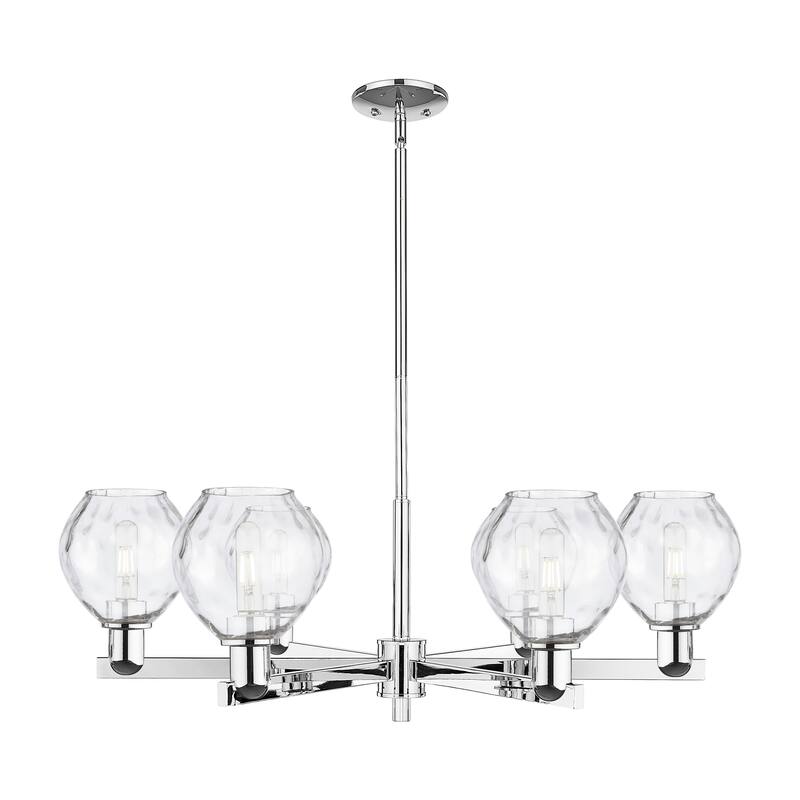 Innovations Lighting Endless Possibilities Arcadia - Waverly - 6 Light 36" Stem Hung Chandelier - Polished Chrome