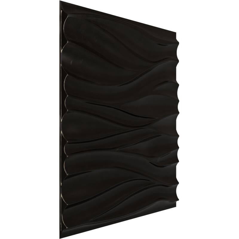 19 5/8"W x 19 5/8"H Ripple EnduraWall Decorative 3D Wall Panel