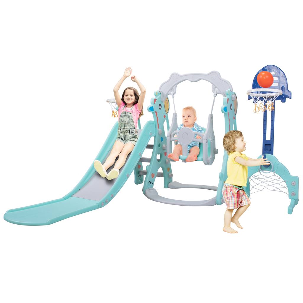 5 in 1 Slide and Swing Playing Set
