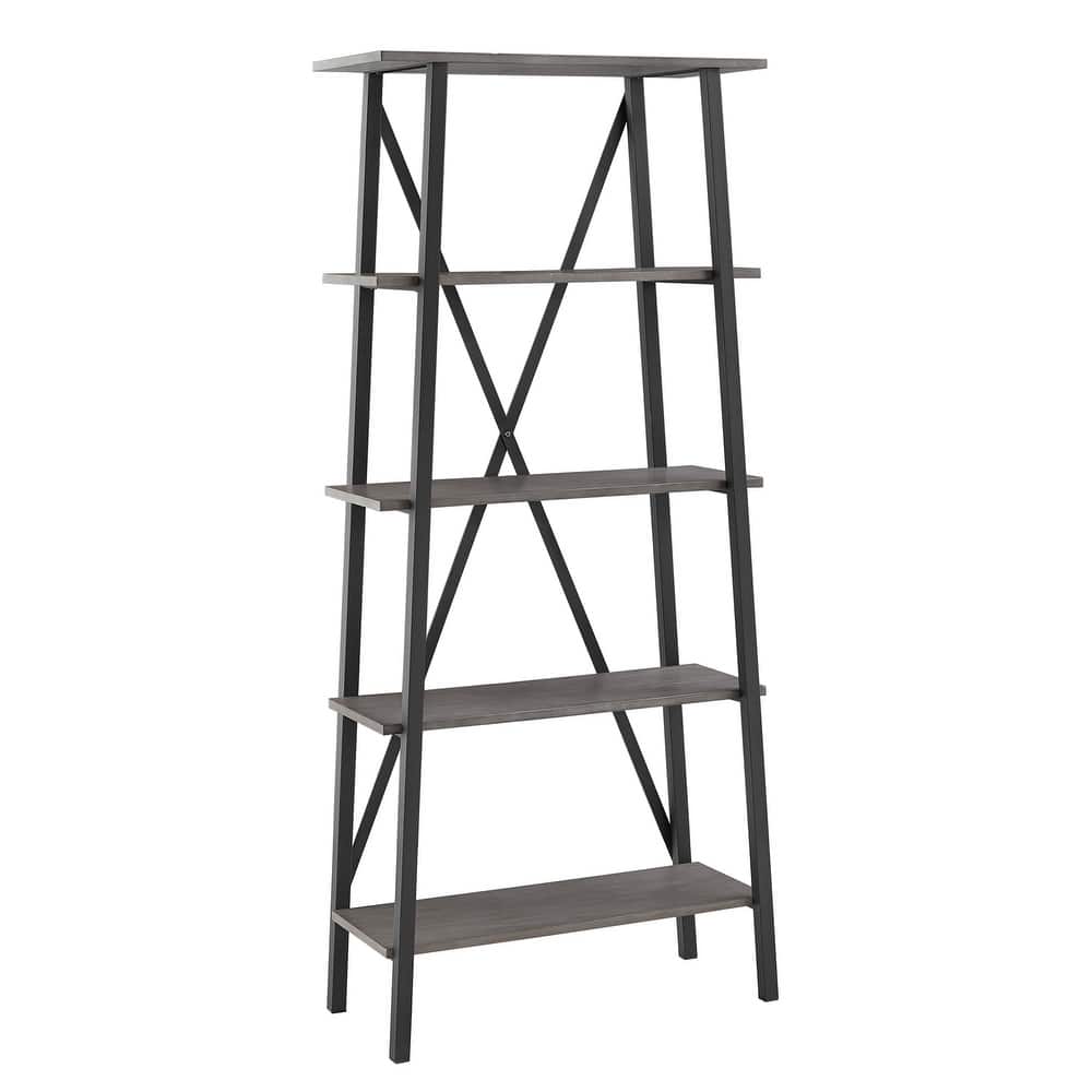 Bryson Rustic X-Base 32-inch Bookcase by iNSPIRE Q Classic