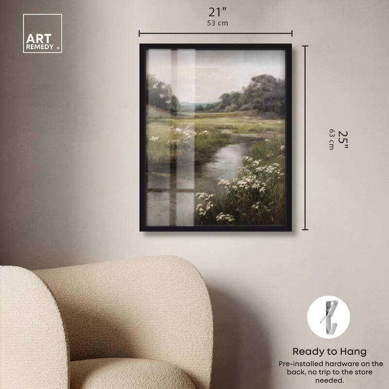 Quiet Waters Shadowbox by Art Remedy