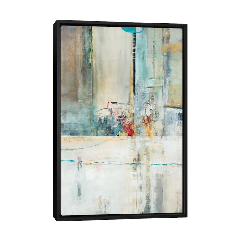 iCanvas "Inference" by Nancy Ngo Framed Canvas Print - Black - 48x32
