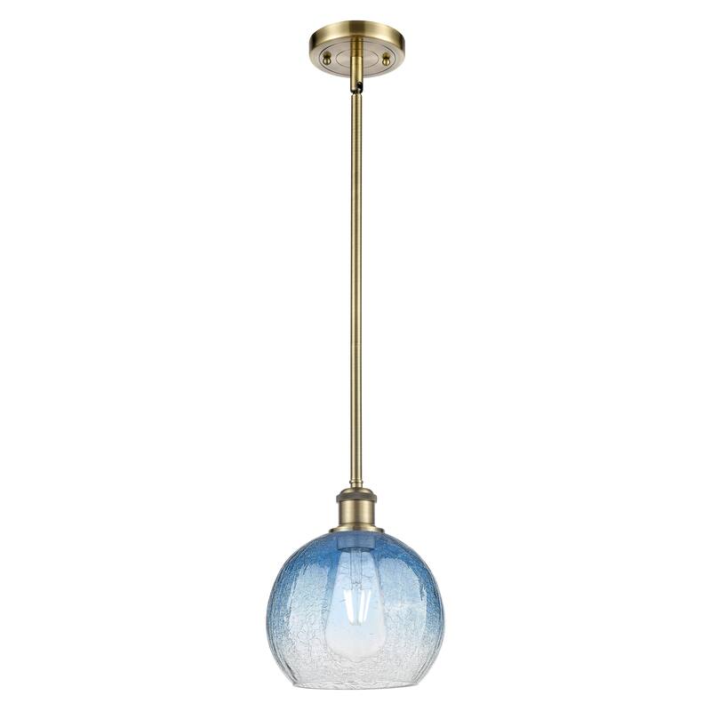 Innovations Lighting Endless Possibilities Ballston - Brookhaven Globe - 1 Light 8" Stem Hung Mini Pendant