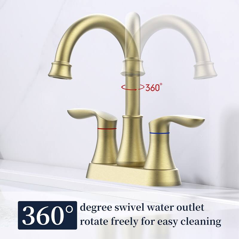 Bathroom Faucet with Pop-up Drain