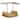 Wooden Kids Sandbox with Cover, Children Outdoor Sand Box with Foldable Bench Seats,Adjustable Canopy