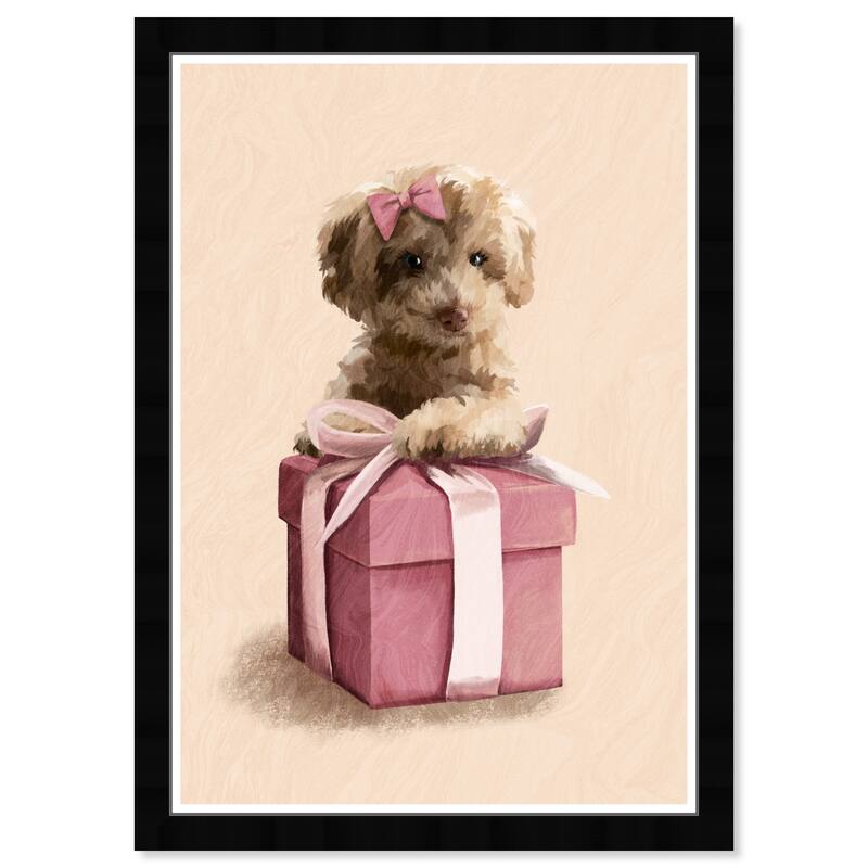 Wynwood Studio Prints Animals Perfect Gift Pink and Modern & Contemporary Wall Art Canvas Print