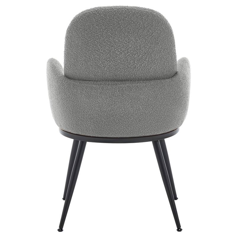 Fabric Upholstered Dining Chairs Set of 2/4 with Arms - 34.8"H x 23.2"W x 22.8"D
