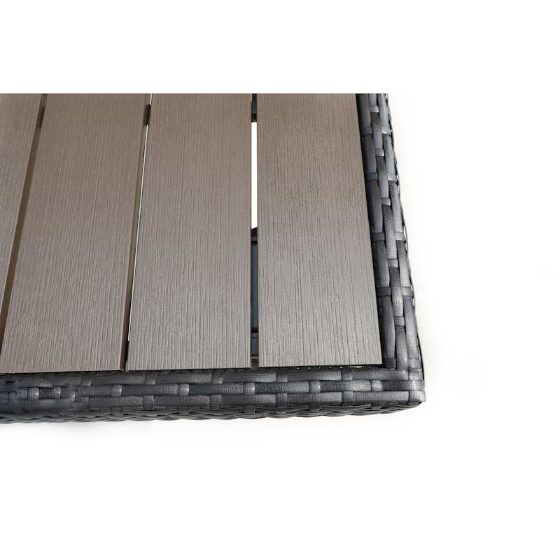 9-Piece Outdoor Patio Woven Dining Set