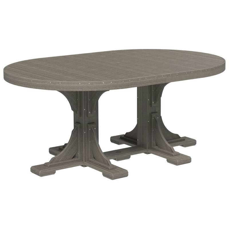Poly Lumber Oval Table