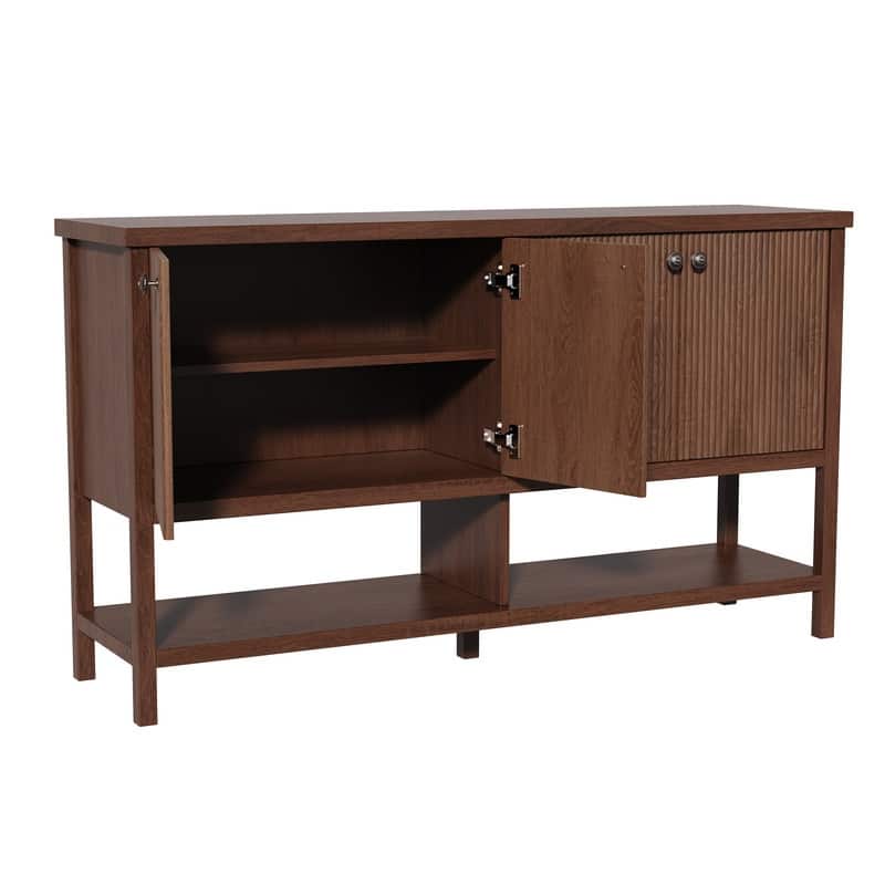 Morden Cabinet with Display for Kitchen and Living Room
