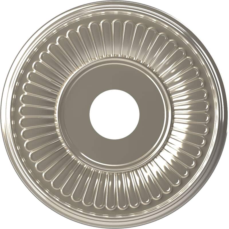 3 1/2" Inside Diameter - Berkshire Thermoformed PVC Ceiling Medallion
