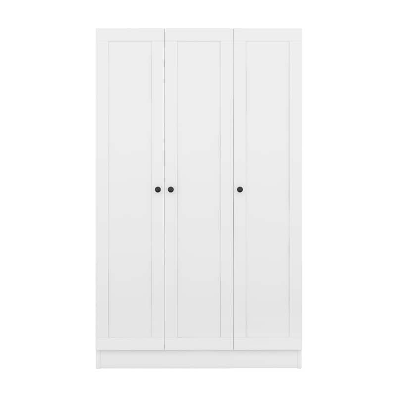 Shutter Wardrobe with shelves by Harper&Bright Designs