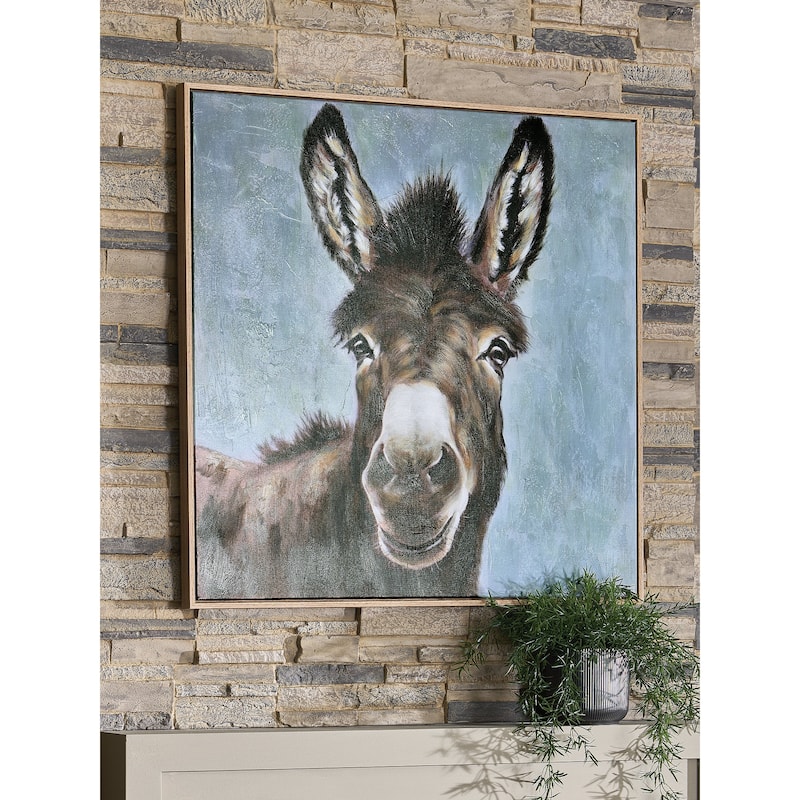 Signature Design by Ashley Landerton Brown/Blue Wall Art