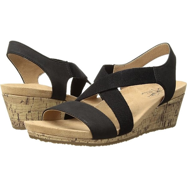 lifestride women's mexico wedge sandal