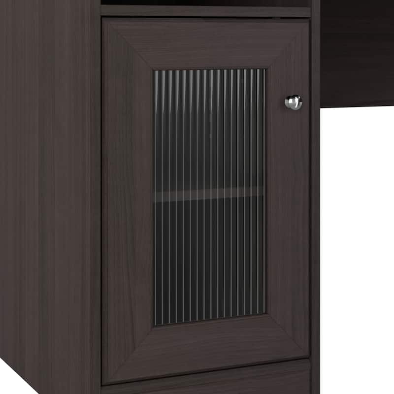 Cabot 60W L Shaped Computer Desk with Storage by Bush Furniture