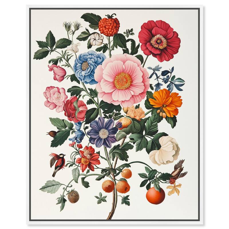 Goldenrod Grace Canvas by Art Remedy - 16" x 20" - White