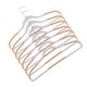 preview thumbnail 3 of 38, Clothes Hangers Plastic Coat Hangers Non-Slip Space-Saving Swivel Hook