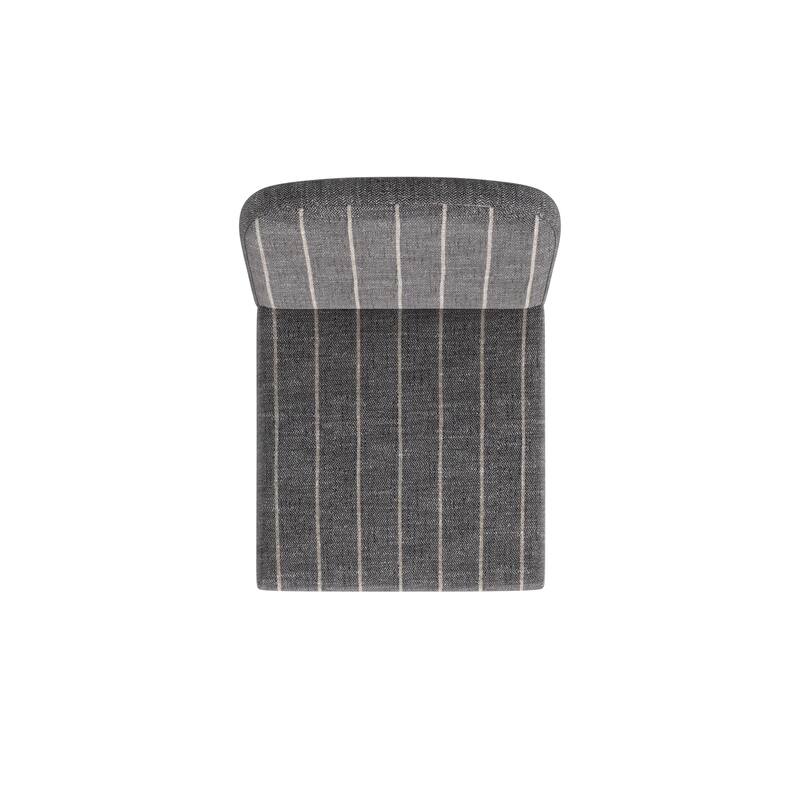 HomePop Rounded back Upholstered Dining chair-Single Pack