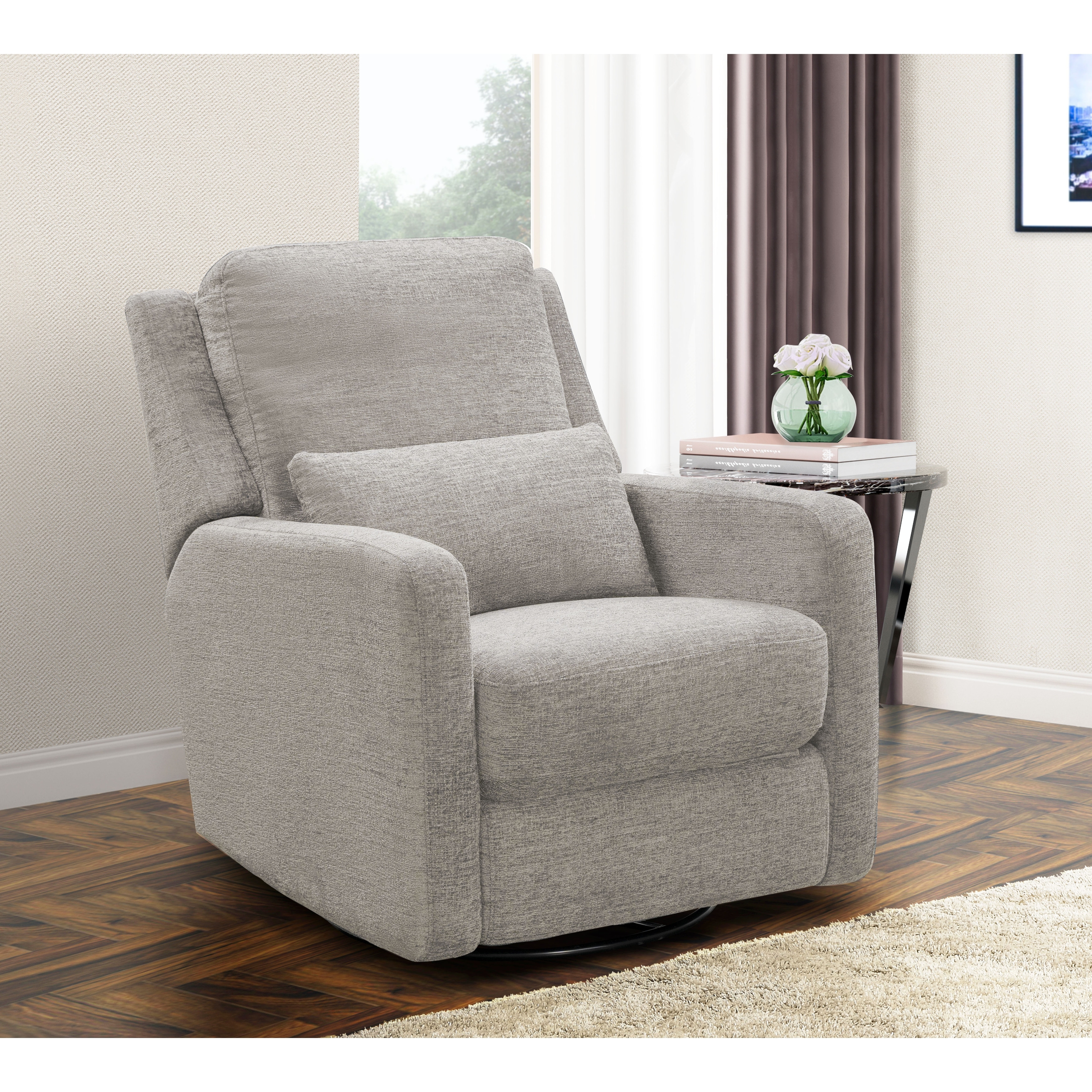 Shop Abbyson Sophie Swivel Glider Reclining Chair Overstock 31871298