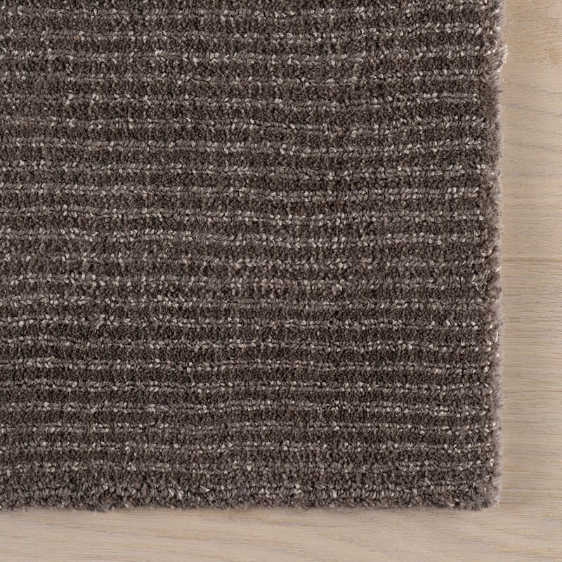 Nate Berkus Crosby Solid Wool Cozy Area Rug