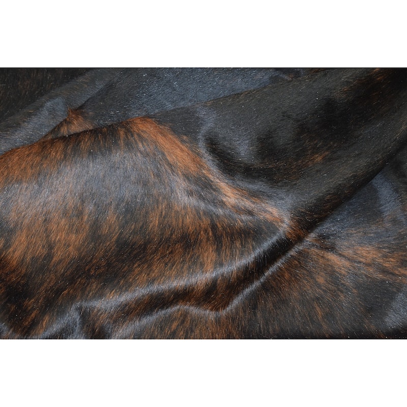 Real Cowhide Rug Dark Brindle - 6' x 7'