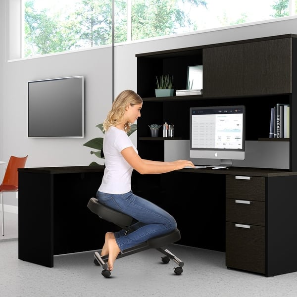 kneeling chair and desk