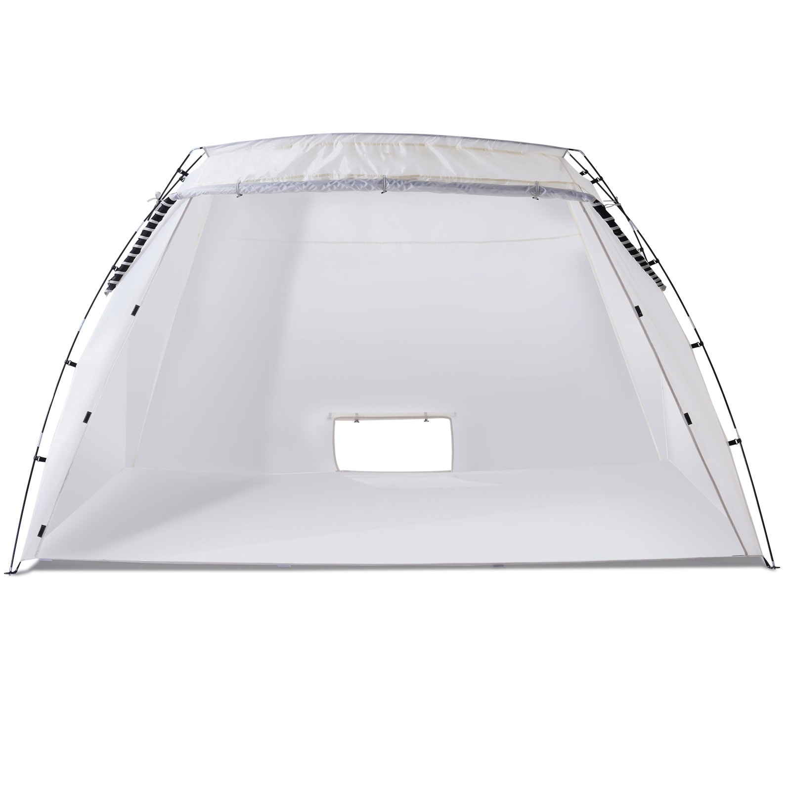 Larger Spray Paint Tent with Built-in Floor Mesh Screen Spray Paint Shelter - N/A
