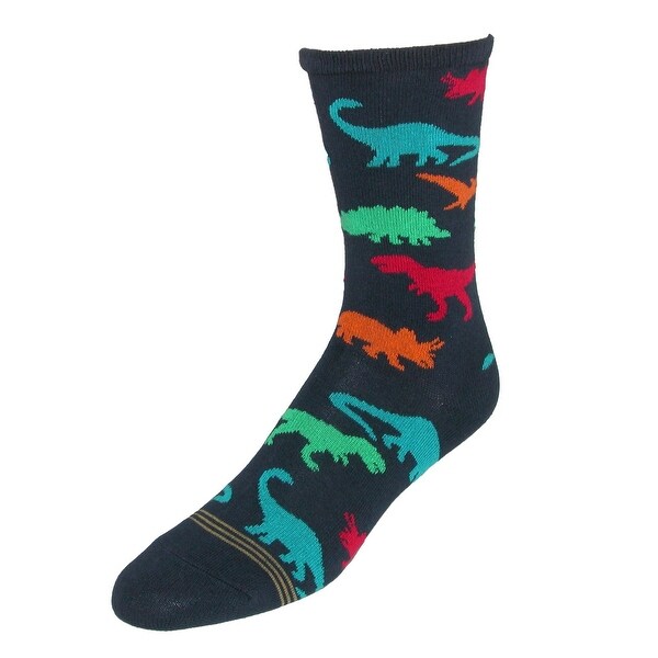 Gold Toe Boys Patterned Crew Socks 3-Pack