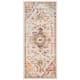 SAFAVIEH Crystal Floretta Vintage Boho Medallion Rug - 2'2" x 7' Runner - Light Blue/Grey