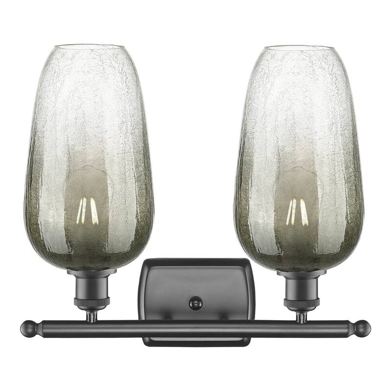 Innovations Lighting Endless Possibilities Ballston - Brookhaven Flute - 2 Light 17" Bath Vanity Light
