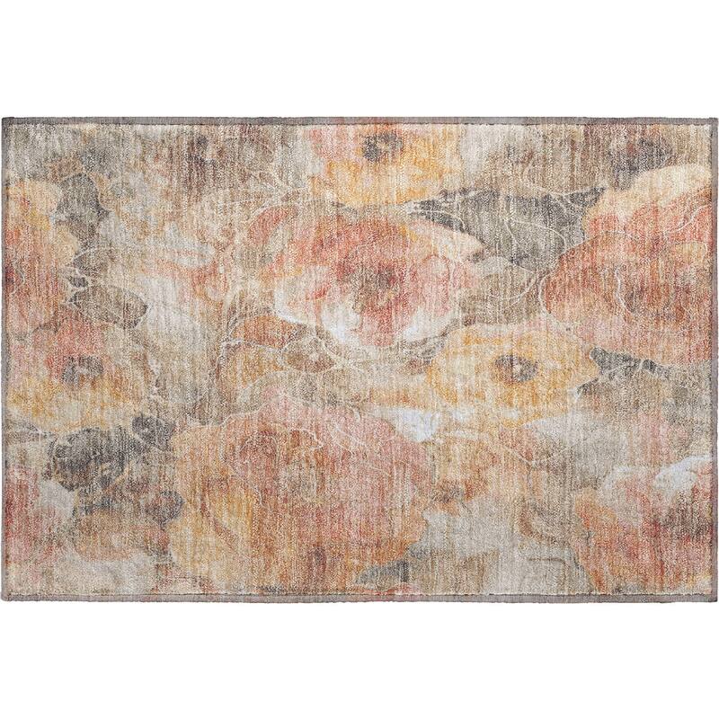 Premium Washable Super Soft Modern Floral Mayfield Rug
