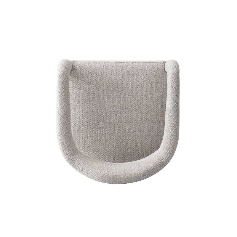 Manhattan Comfort Modern Aspen Tweed Dining Armchair