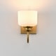 preview thumbnail 3 of 8, Maxim 21491WT Bisque 10" Tall 1 Light Wall Sconce