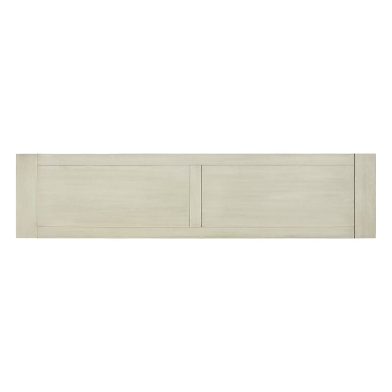 63"Long Console Table with 3 Drawers and Shelf for Entryway and Living Room in Mediterranean Design