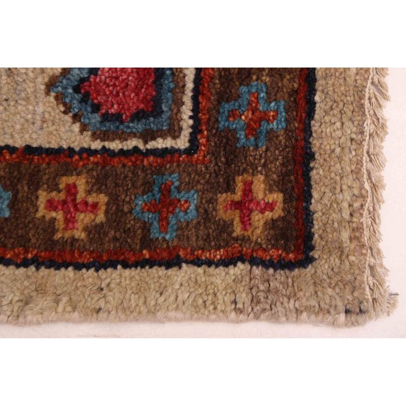ECARPETGALLERY Hand-knotted Jules Serapi Beige Wool Rug - 8'0 x 10'2