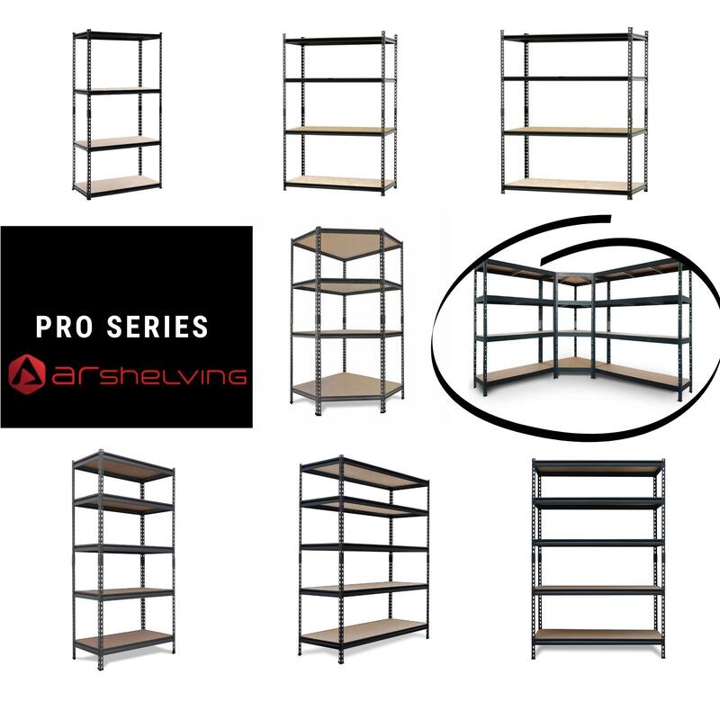 Pro Series Heavy Duty Shelving Rack Storage for Warehouses and Garages