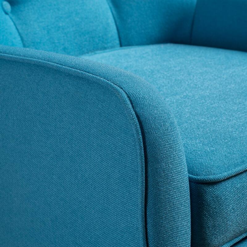 Felicity Mid-century Modern Tufted Armchair by Christopher Knight Home