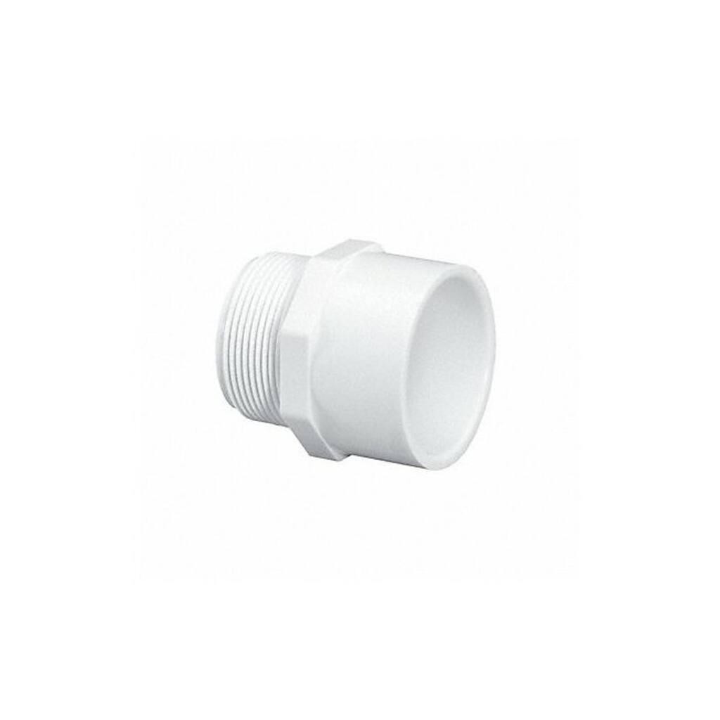 Westlake Pipe & Fittings Adapter, 3 in, Schedule 40,Socket x MNPT 436030 - 1 Each