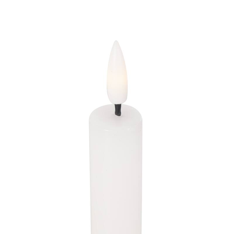 Wax Indoor Outdoor Flameless Candle with Remote Control (Set of 6)