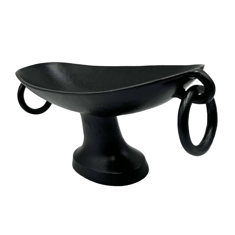 Decorative Handmade Aluminum Modern Pedestal Bowl