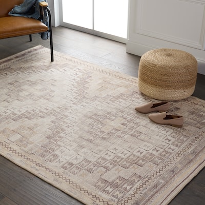 Davina Machine Washable Tribal Area Rug