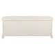 preview thumbnail 4 of 8, SAFAVIEH Lonan White 3-drawer Wicker Storage Bench - 47" W x 16.1" L x 19.9" H